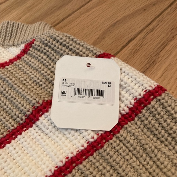 Striped Knit Crop Top - Picture 2 of 2